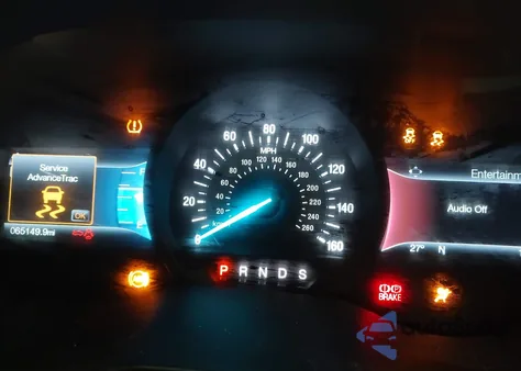 2017 Ford Edge Titanium from USA, damaged, VIN 2FMPK4K90HBB46853